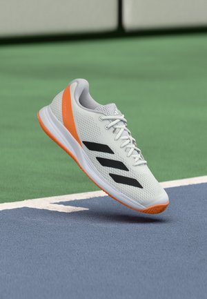 COURTFLASH SPEED 2 - Multicourt Tennisschuh - footwear white/core black/lucid orange
