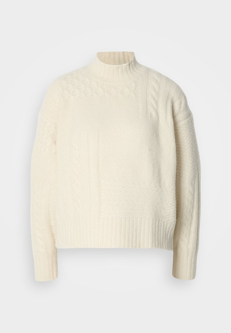 Lacoste Trui crème