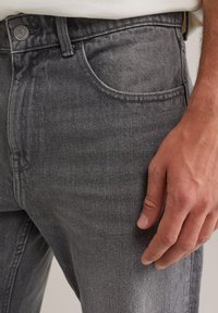 WE Fashion BLUE RIDGE - Tiesaus kirpimo džinsai - grey
