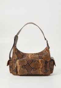 Samsøe Samsøe AMELIE SHOULDER BAG - Geantă de mână - dark brown