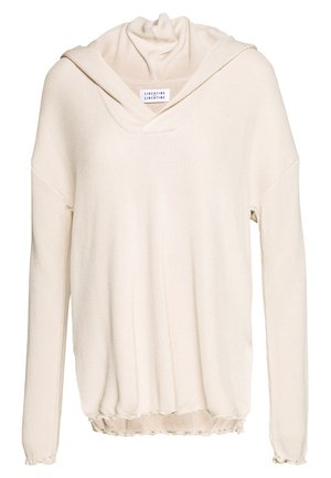 Sweat à capuche - beige