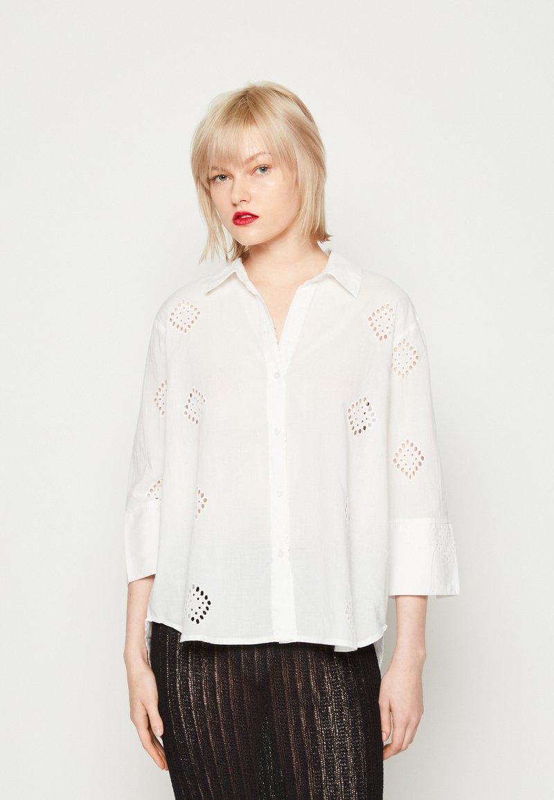 JDY - Jdycora L/S Shirt - 5035112 Cloud Dancer