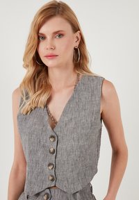 LELA REGULAR FIT SET - Liemenė - grey