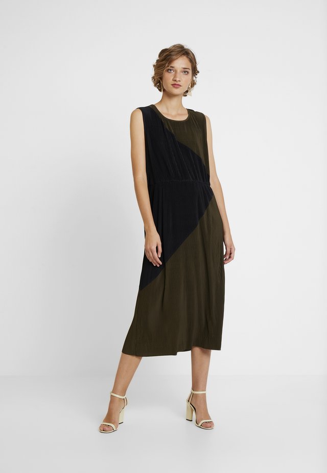 MARNIE - Vestido de cóctel - dark olive/black