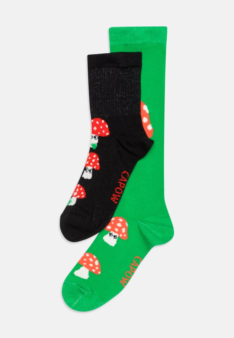 WAUW CAPOW MAGIC FOREST UNISEX 2 PACK - Κάλτσες - green/black