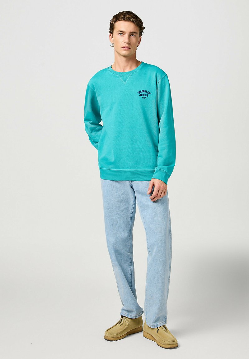 Wrangler Sweater turquoise Wrangler Sweater turquoise