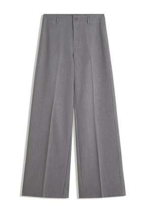 WIDE - Kalhoty - dark grey