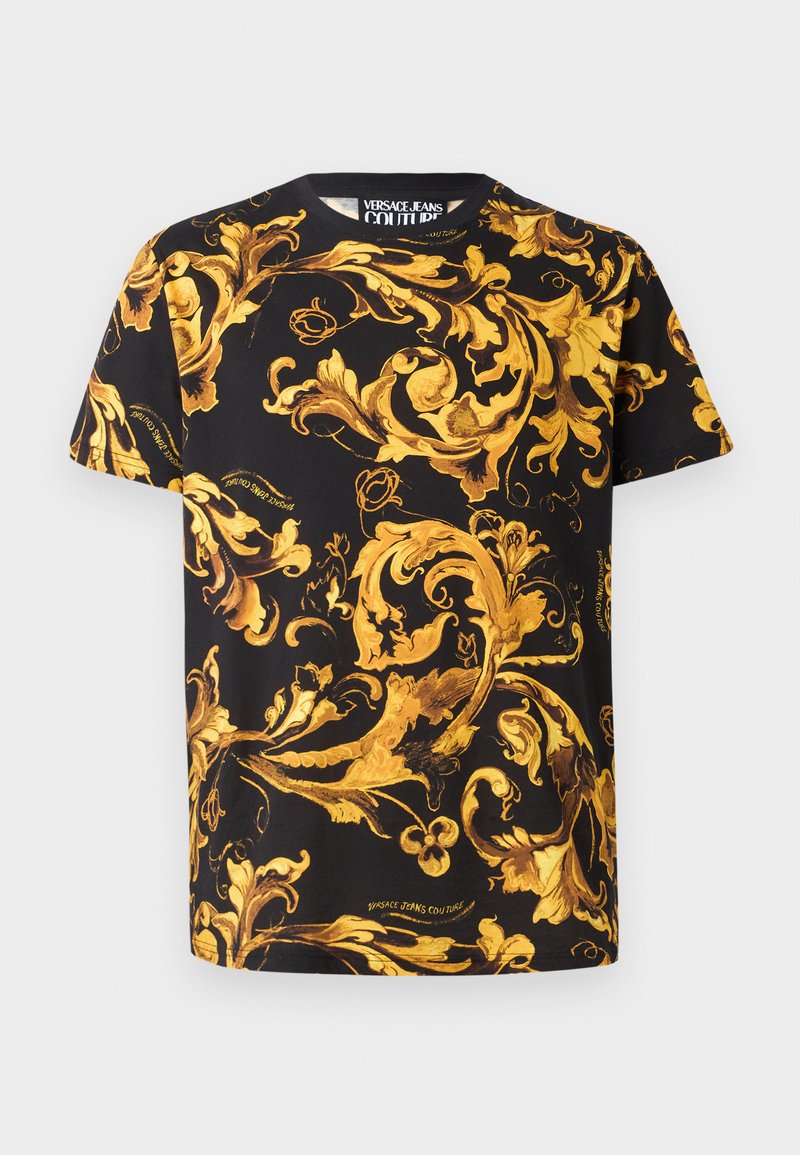 Versace Jeans Couture T-shirt print zwart