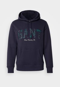 GRAPHIC HOODIE - Sweatshirt - evening blue