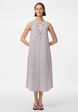 PCJENNA BINDEDETAILS - Hverdagskjole - pink tulle