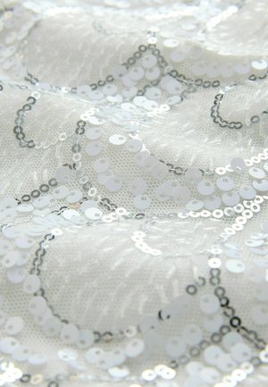 Next, REGULAR FIT - SEQUIN BRIDAL SLEEVELESS TANK TOP . - Blouse - white & silver