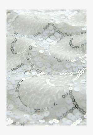 Next, REGULAR FIT - SEQUIN BRIDAL SLEEVELESS TANK TOP . - Blouse - white & silver