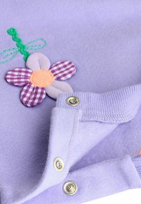 Next SET - Mikina - purple flower baby