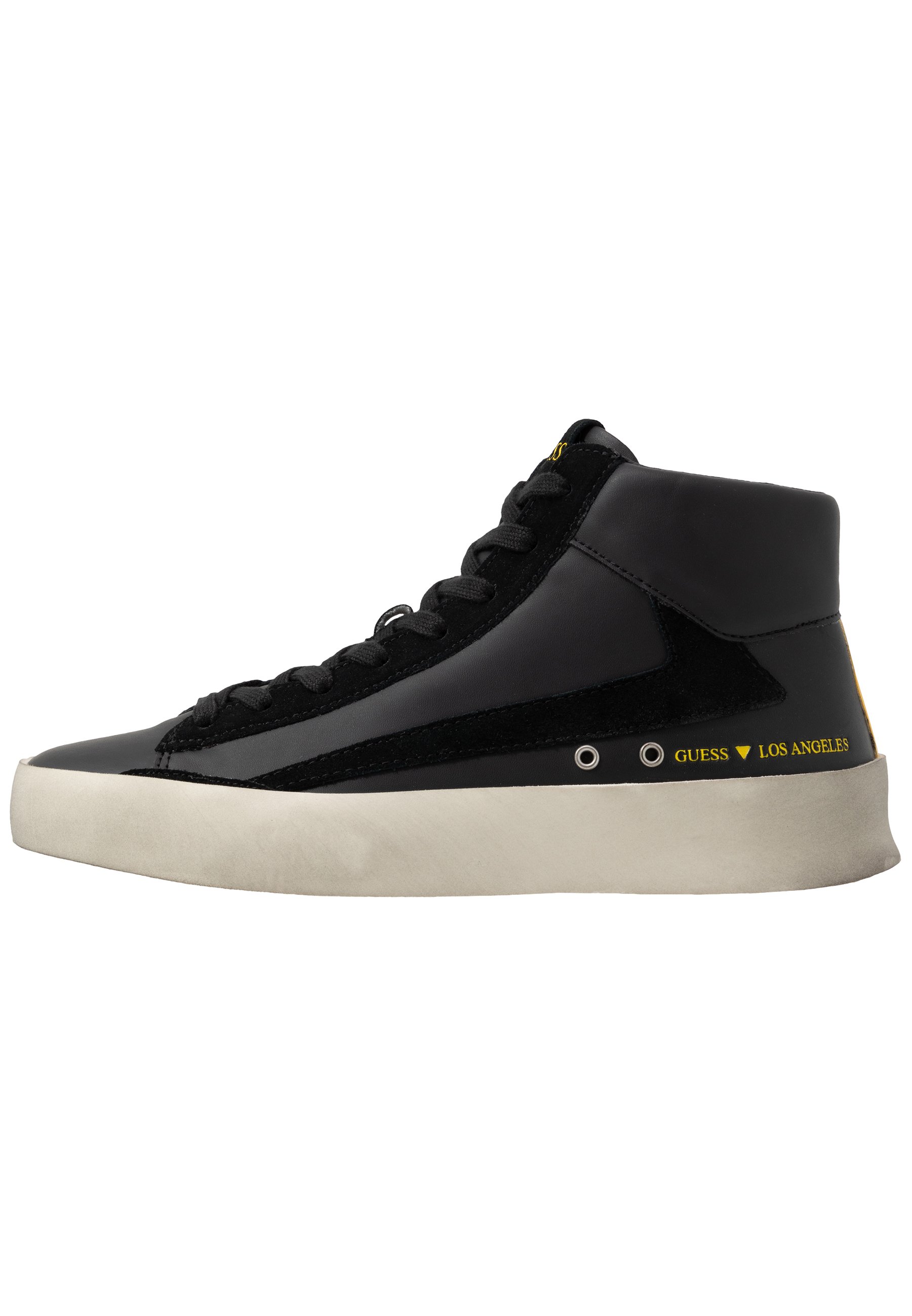 Guess FIRENZE MID - Sneakers alte - black/nero