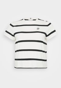 SCRIPT TEE - T-shirt imprimé - calico/black