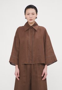 Max Mara Leisure ROBINIA - Camicia - cioccolato