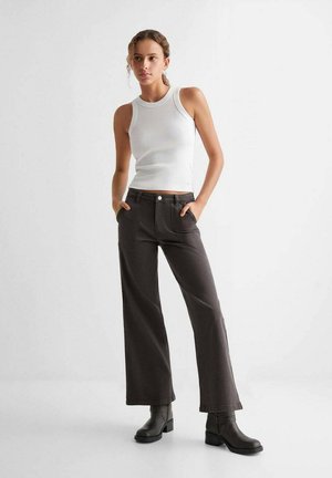 UTILITY - Flared jeans - antracytowy