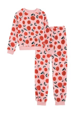 SET - Nattplagg set - coral pink
