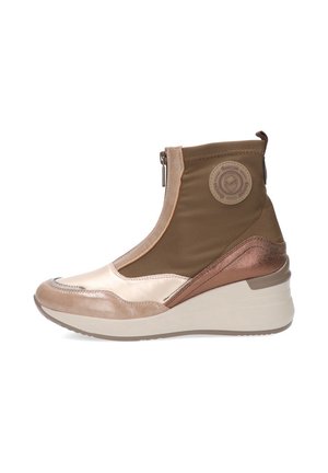 Botines de cuña - taupe