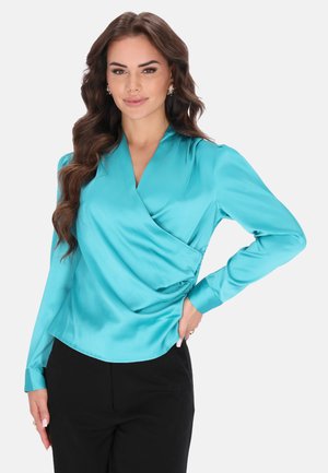 Blouse - turquoise