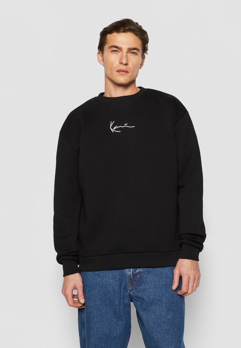 Karl Kani - SMALL SIGNATURE CREW - Sweatshirt - black, Enlarge