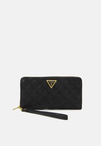 Guess GIULLY CHEQUE ORGANIZER - Lompakko - black