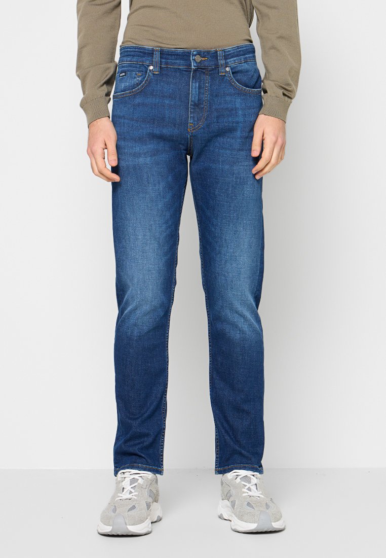 Boss Straight leg jeans blauw