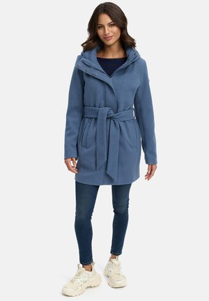 KATALINAA 16 - Īss mētelis - dusty blue
