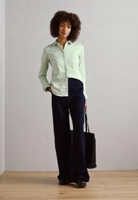 Mos Mosh FLIP SHIRT - Pogājama blūze - smoke green
