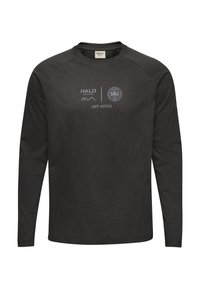 GRAPHIC  - Langærmet T-shirt - raven