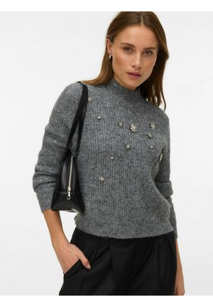 VMVENEDIG - Džemperis - medium grey melange