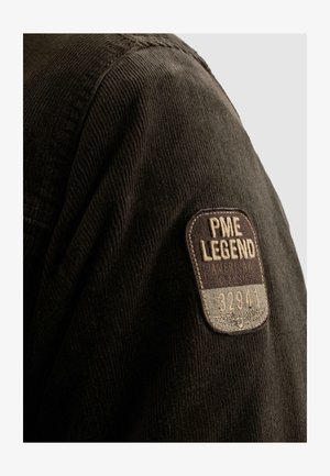 PME Legend, TRUCKER DENIM JACKET WITH BUTTON CLOSURE - - Lichte jas - peat