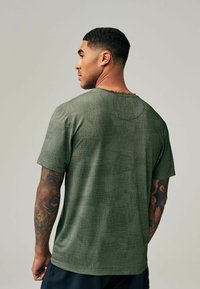 Next ACTIVE TIE DYE - T-shirts print - green