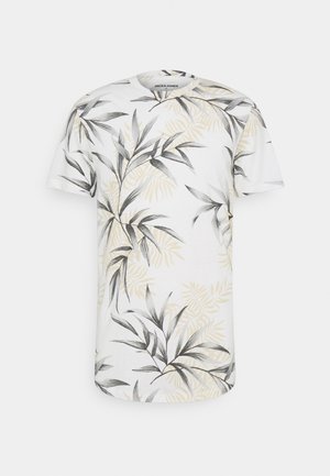 JJPOP TEE CREW NECK - T-shirt med print - cloud dancer