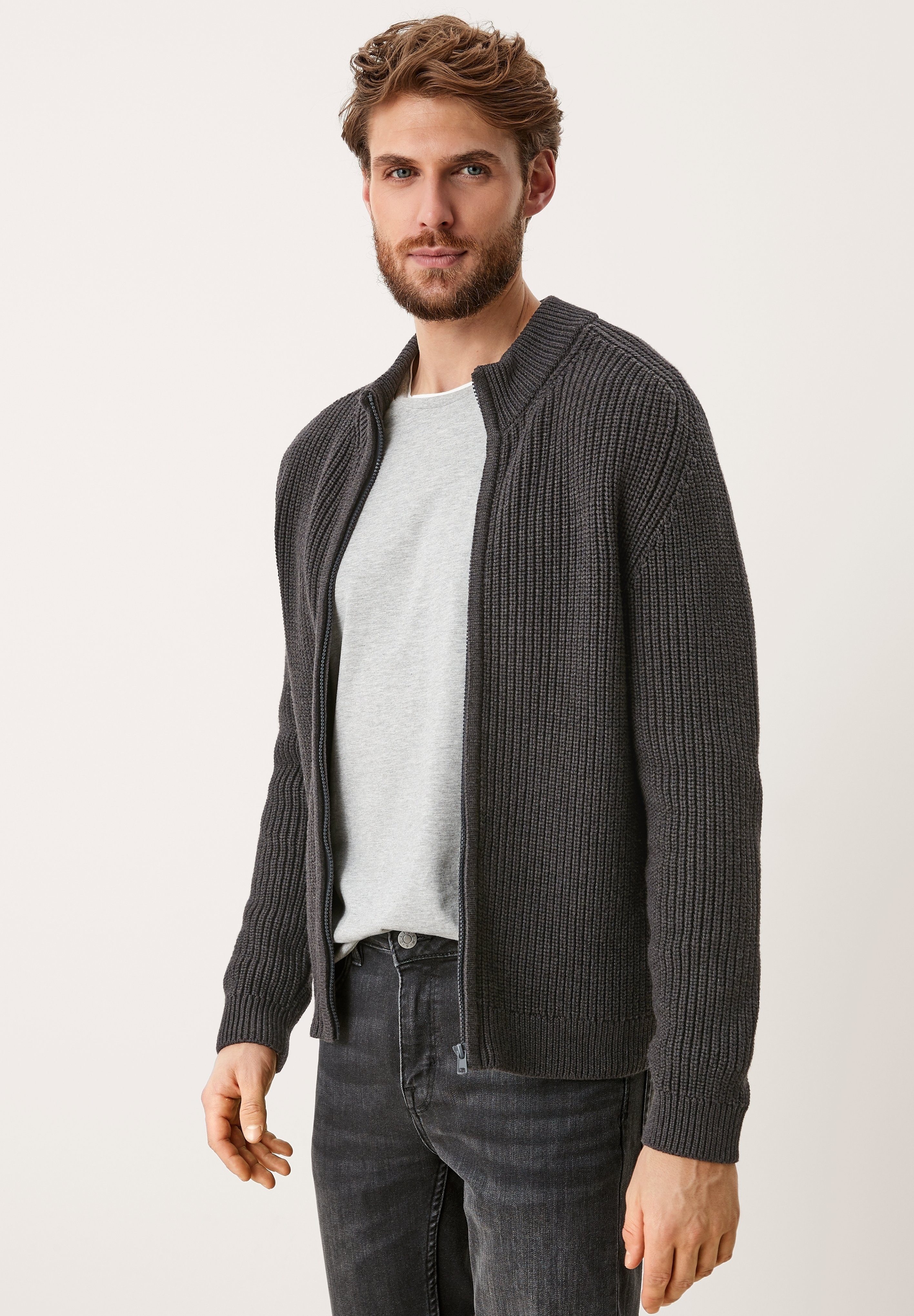 s oliver strickjacke herren schwarz