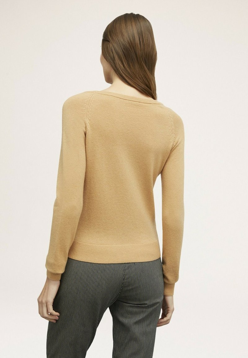 Con Bottoni Gioiello Maglioncino Bottoni Maglione Collo Cardigan