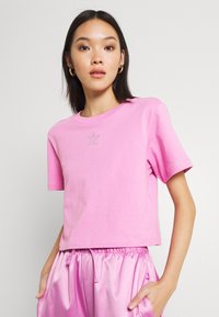 adidas Originals CROPPED TEE - Pamata T-krekls - bliss orchid