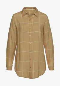 Unselected, ocker weiß kariert