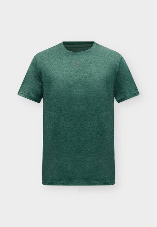 PUMA M TAD ESSENTIALS HEATHER CAT TEE (CF SMALL CAT) - Sports T-shirt - herb garden — photo 5