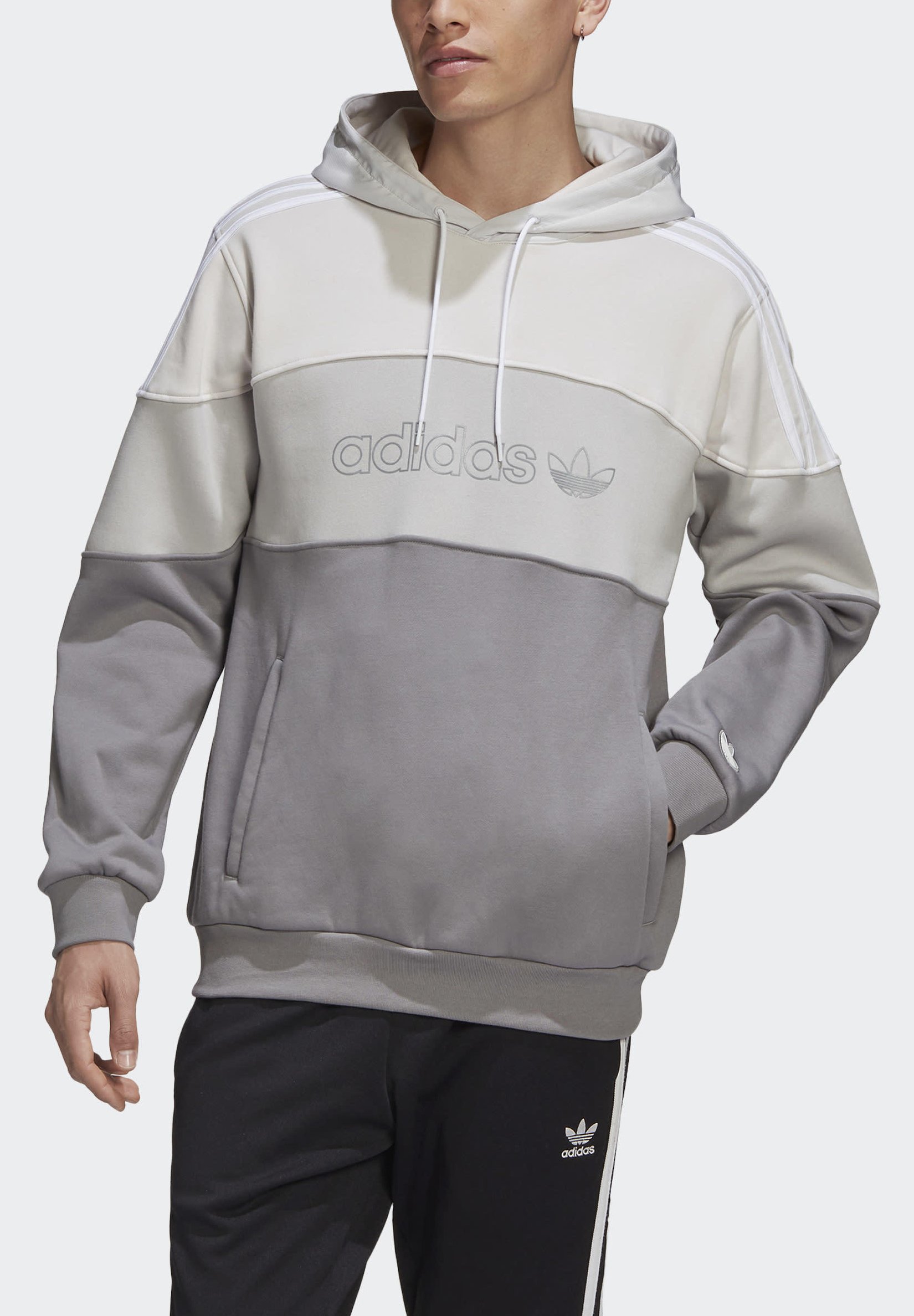adidas Originals BX 2O HOODIE Hoodie greyGrijs Zalando.nl adidas Originals BIG TREFOIL HOODIE Hoodie grey Zalando.nl