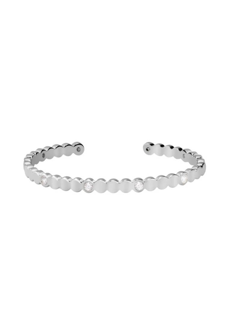 bangle up JONC LUMI - Bracelet - argent et zircons