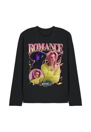 NETFLIX, KPOP DEMON HUNTERS SAJA BOYS ROMANCE HOMAGE - Long sleeved top - black