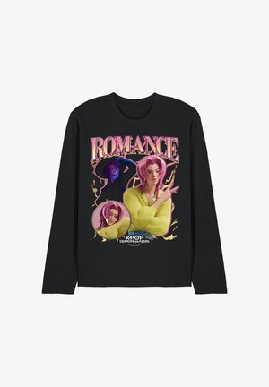 NETFLIX, KPOP DEMON HUNTERS SAJA BOYS ROMANCE HOMAGE - Long sleeved top - black