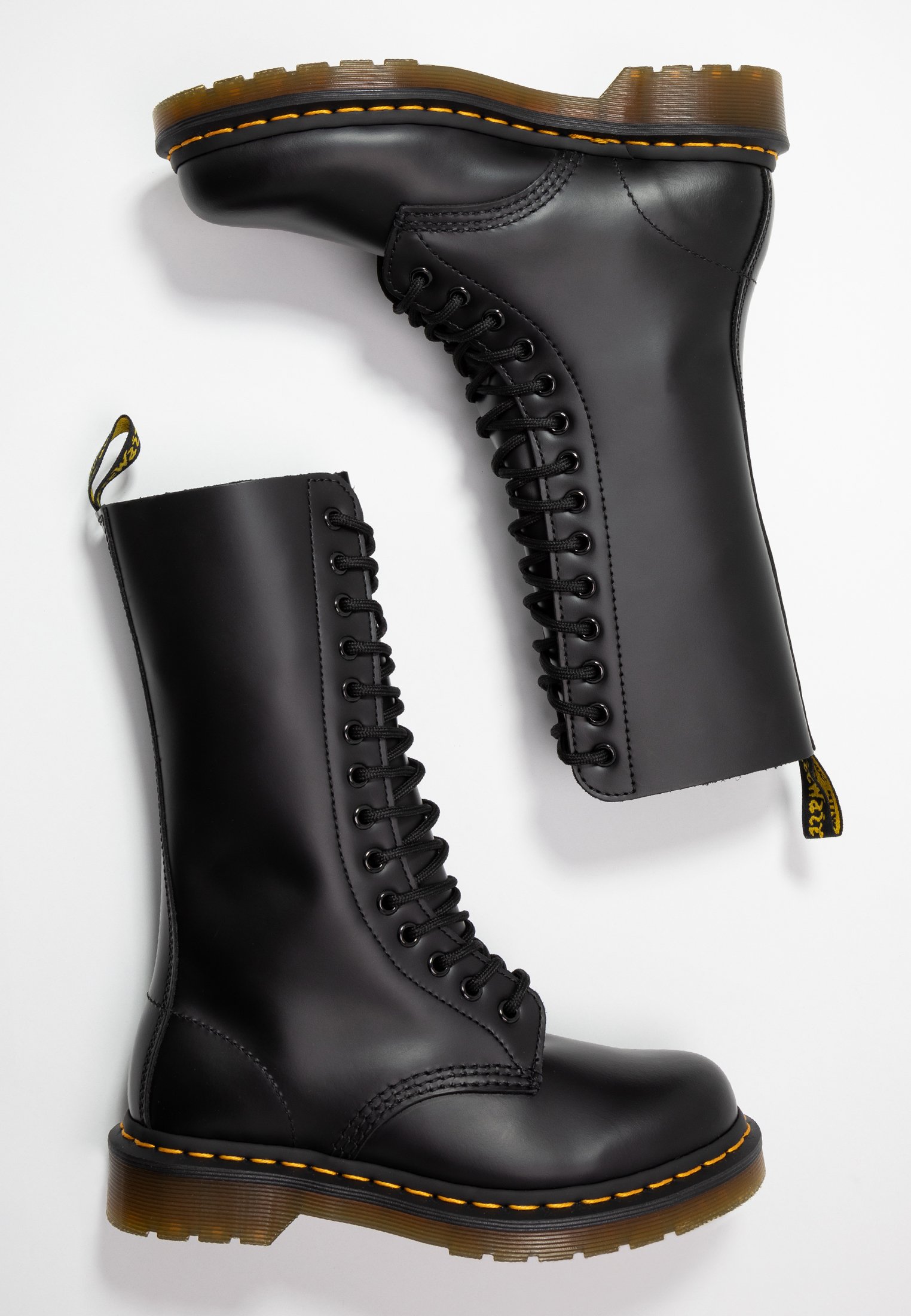 Dr. Martens 1914 - Botas con cordones - black smooth/negro - Zalando.es