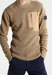 G-STAR Stickad tröja - olive