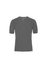 Danish Endurance MERINO SHORT SLEEVE - Jednoduché tričko - dark grey