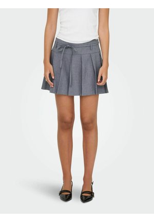 SKATER ONLLINDA KURZER  - Jupe trapèze - medium grey melange