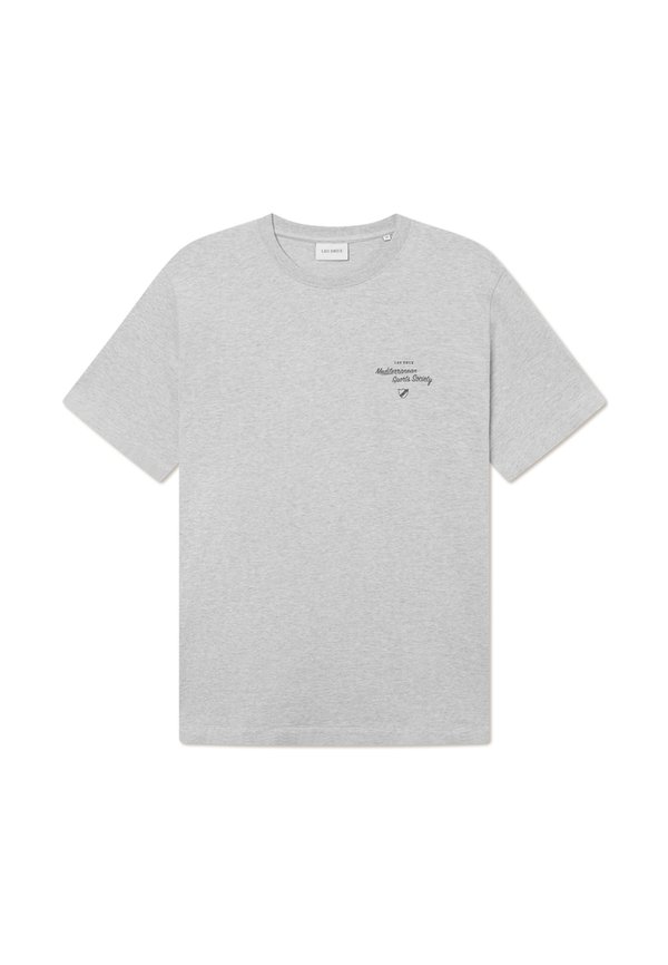 MEDITERRANEAN - Print T-shirt - snow melange4