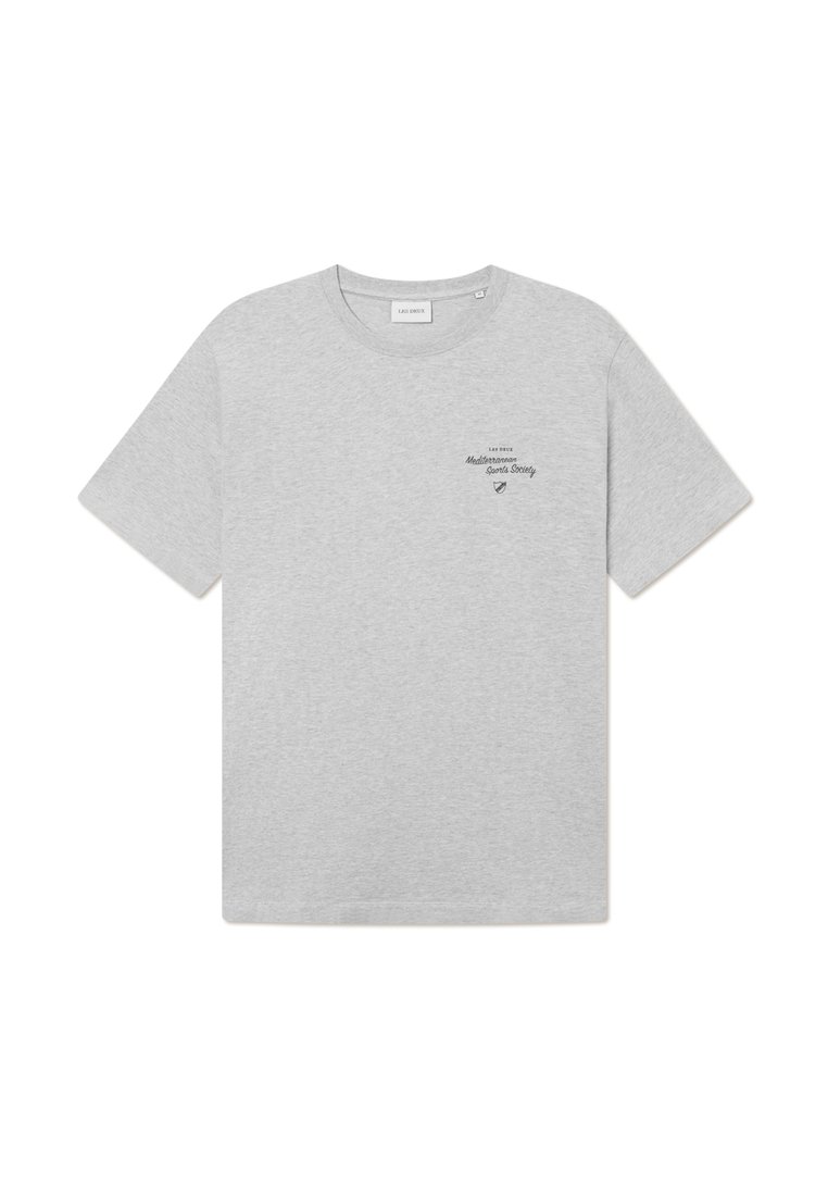 Les Deux T-shirt print grijs