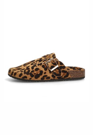 Sandalias planas - leopard